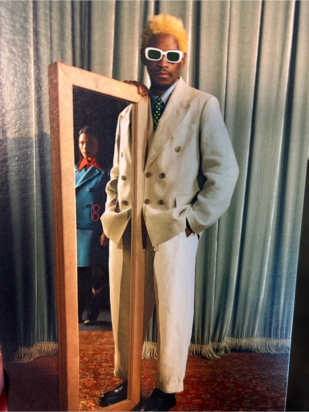 Warby Parker x A$AP Nast White Frame Sunglasses - never worn